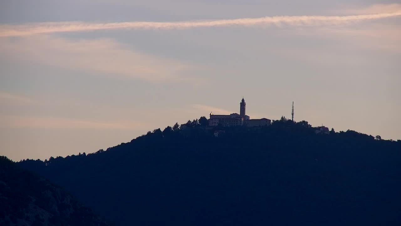 Nova Gorica et Gorizia : Vue Imprenable depuis le Monastère Franciscain de Kostanjevica