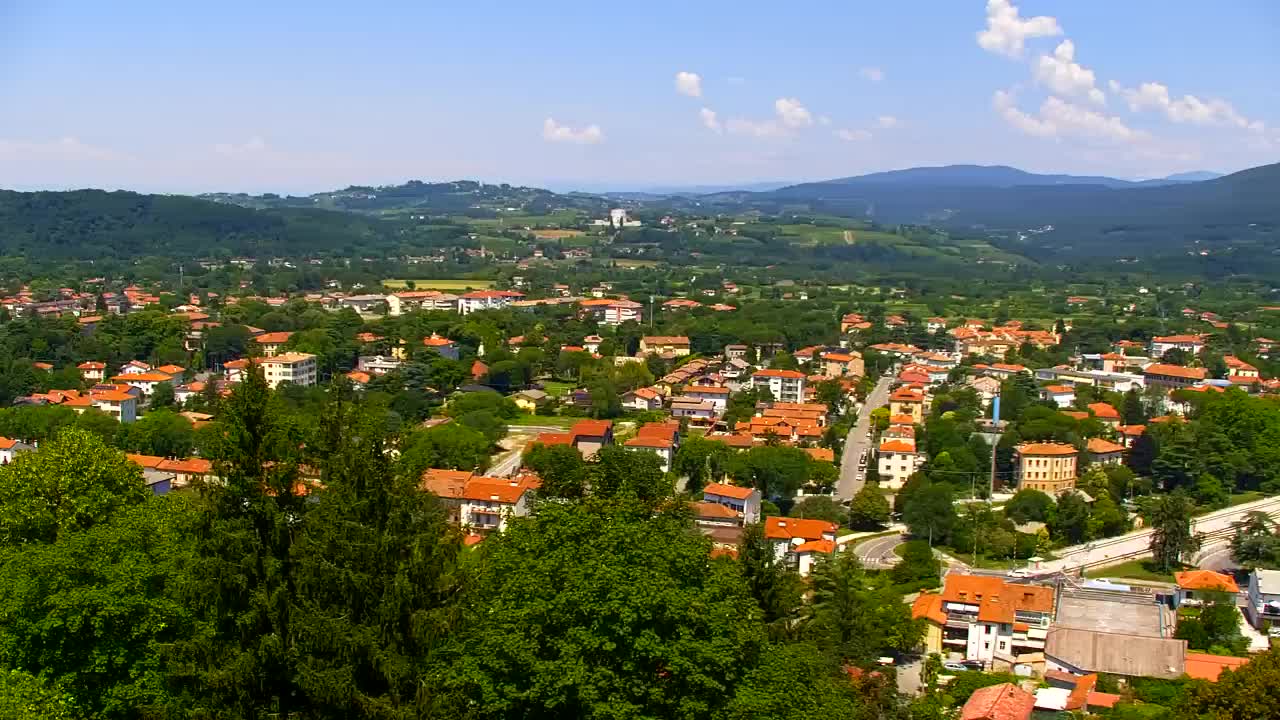Nova Gorica et Gorizia : Vue Imprenable depuis le Monastère Franciscain de Kostanjevica