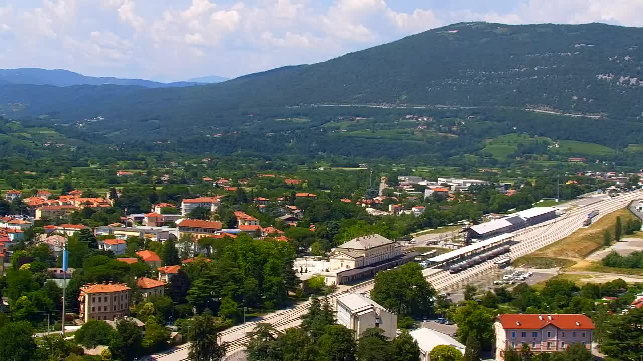 Nova Gorica i Gorica: Prekrasan Pogled iz Franjevačkog Samostana Kostanjevica