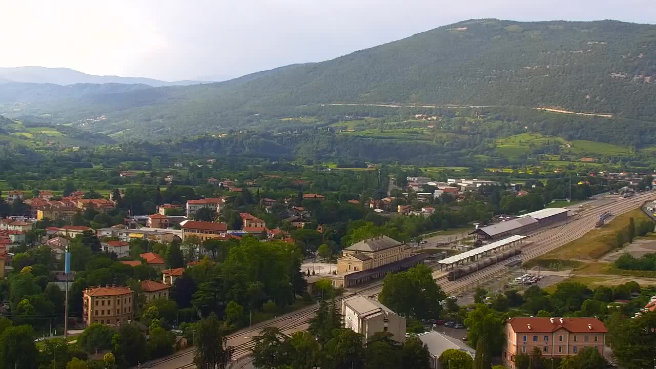 Nova Gorica in Gorica: Čudovit Razgled iz Frančiškanskega Samostana Kostanjevica