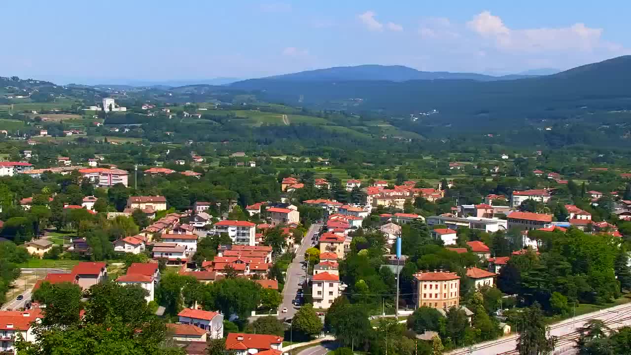 Nova Gorica i Gorica: Prekrasan Pogled iz Franjevačkog Samostana Kostanjevica