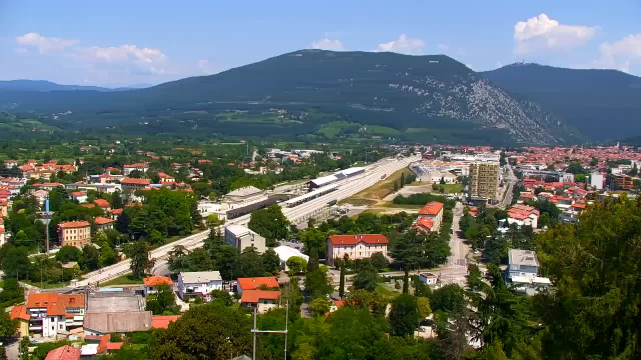 Nova Gorica i Gorica: Prekrasan Pogled iz Franjevačkog Samostana Kostanjevica