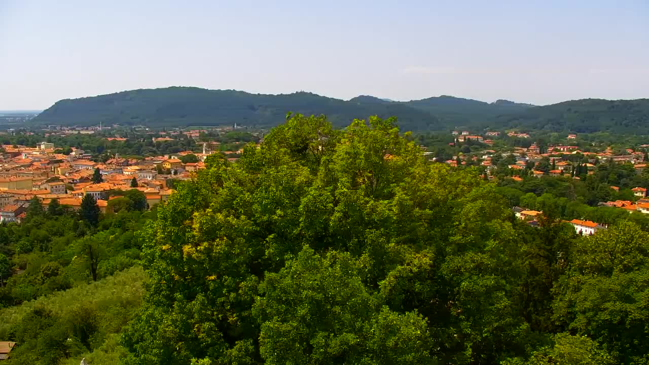 Nova Gorica in Gorica: Čudovit Razgled iz Frančiškanskega Samostana Kostanjevica