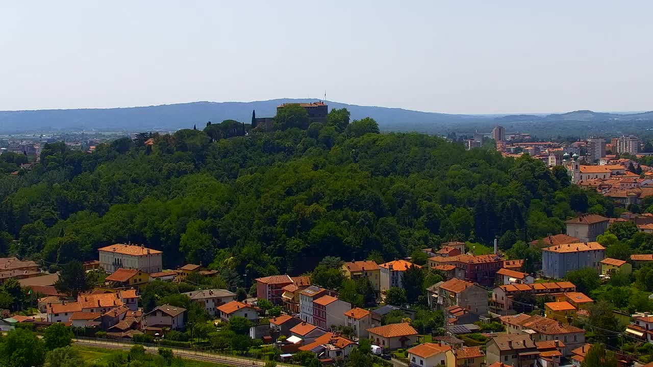 Nova Gorica in Gorica: Čudovit Razgled iz Frančiškanskega Samostana Kostanjevica