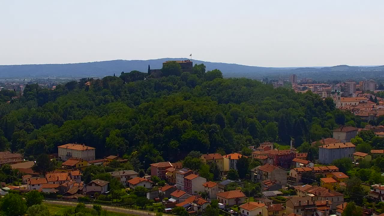 Nova Gorica in Gorica: Čudovit Razgled iz Frančiškanskega Samostana Kostanjevica