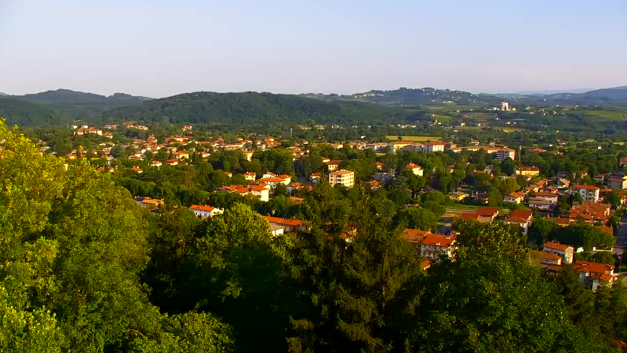 Nova Gorica et Gorizia : Vue Imprenable depuis le Monastère Franciscain de Kostanjevica