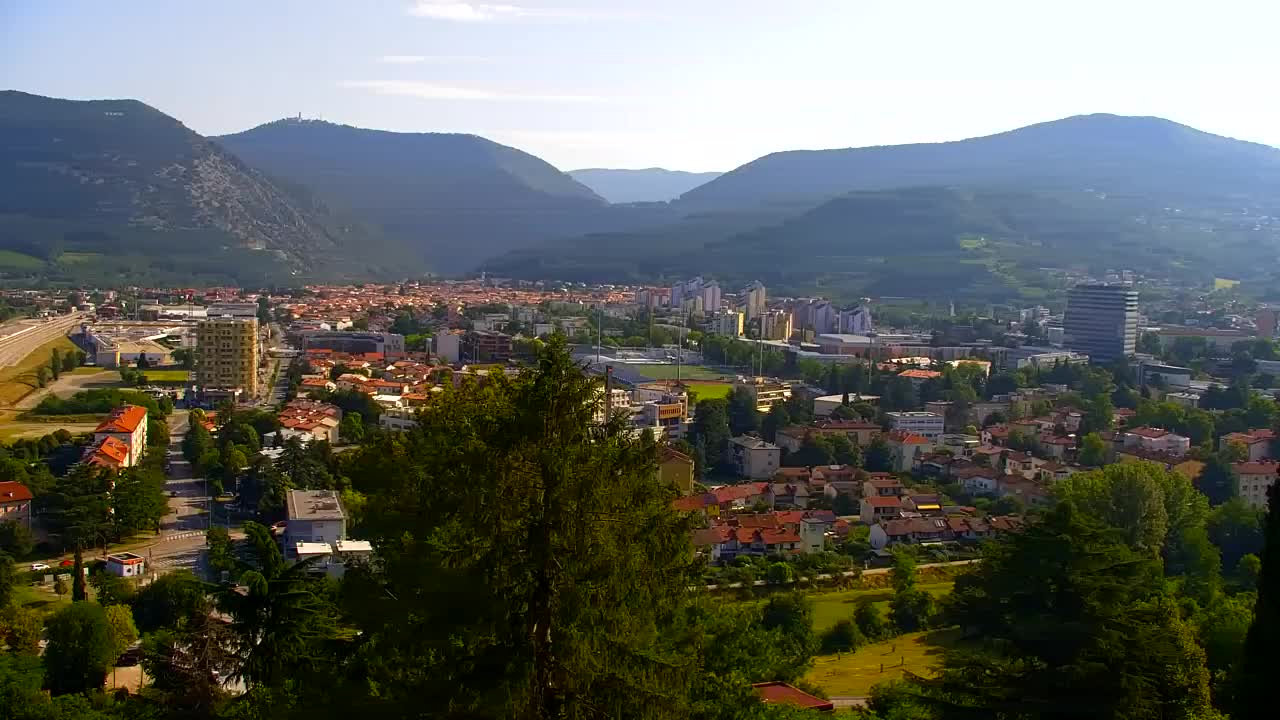 Nova Gorica et Gorizia : Vue Imprenable depuis le Monastère Franciscain de Kostanjevica