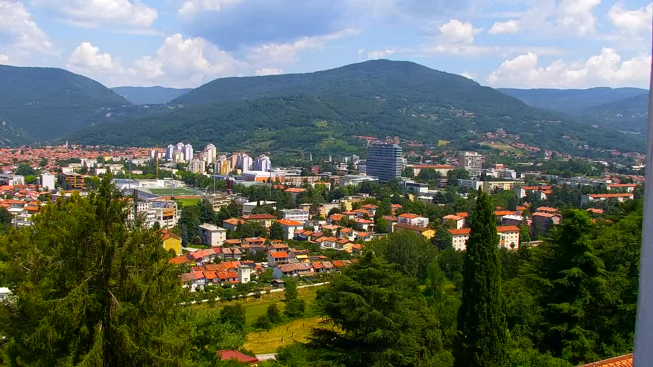 Nova Gorica i Gorica: Prekrasan Pogled iz Franjevačkog Samostana Kostanjevica