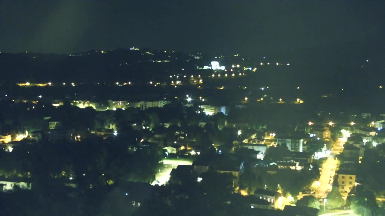 Nova Gorica i Gorica: Prekrasan Pogled iz Franjevačkog Samostana Kostanjevica