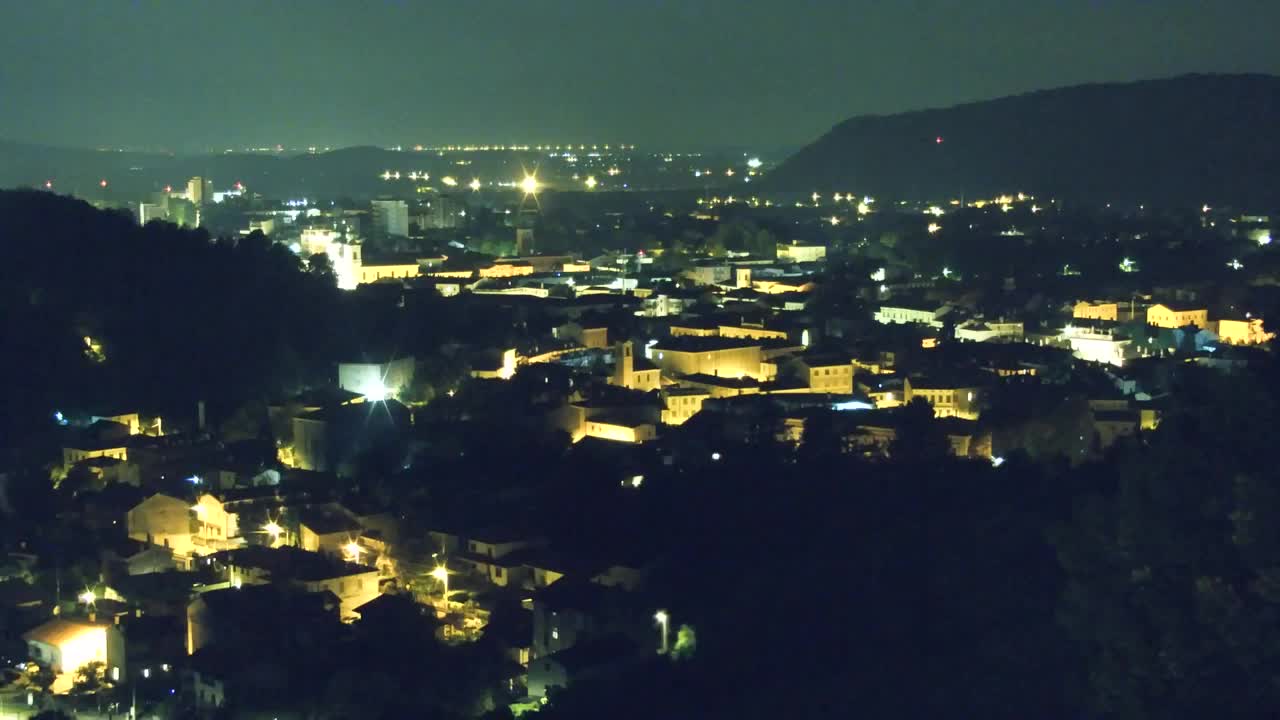 Nova Gorica i Gorica: Prekrasan Pogled iz Franjevačkog Samostana Kostanjevica