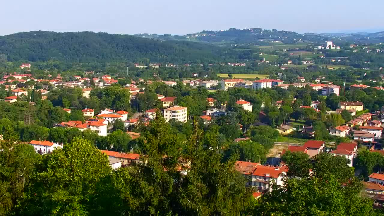 Nova Gorica und Görz: Atemberaubende Aussicht vom Franziskanerkloster Kostanjevica