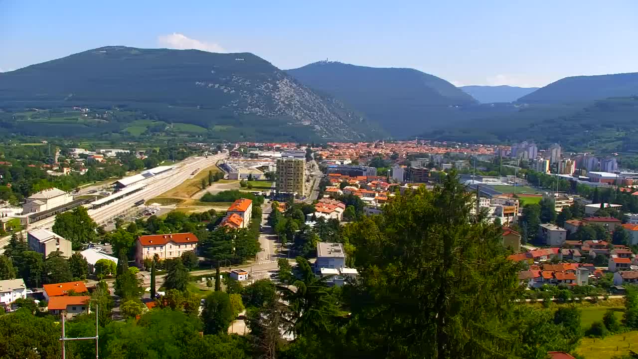 Nova Gorica i Gorica: Prekrasan Pogled iz Franjevačkog Samostana Kostanjevica