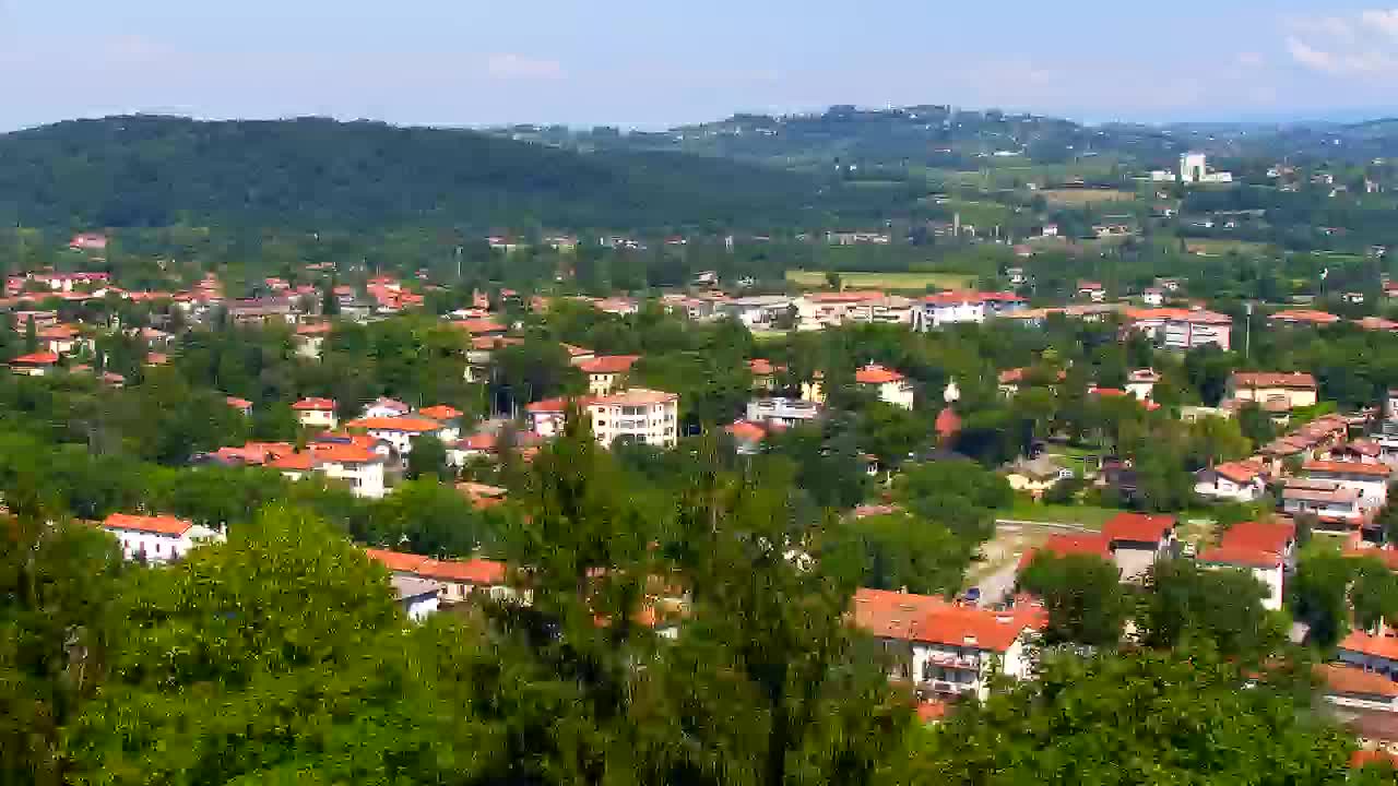Nova Gorica y Gorizia: Impresionantes Vistas desde el Monasterio Franciscano de Kostanjevica