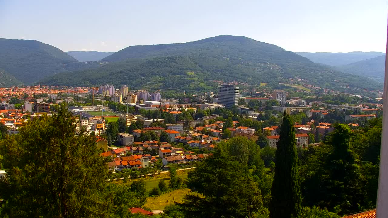 Nova Gorica i Gorica: Prekrasan Pogled iz Franjevačkog Samostana Kostanjevica