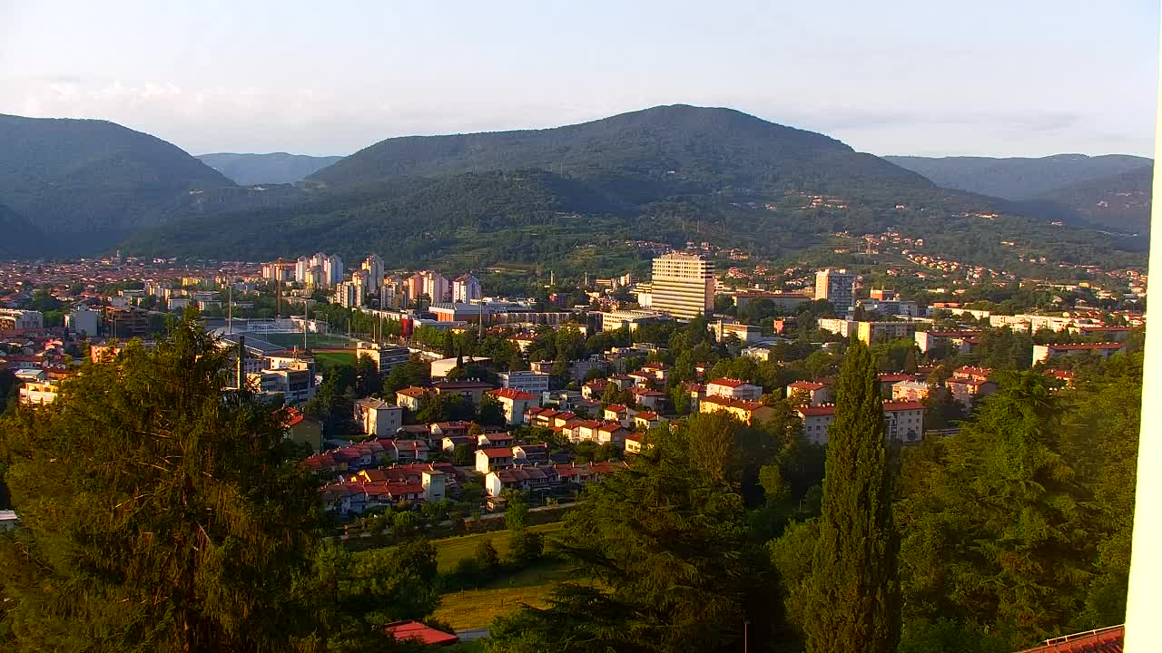 Nova Gorica in Gorica: Čudovit Razgled iz Frančiškanskega Samostana Kostanjevica