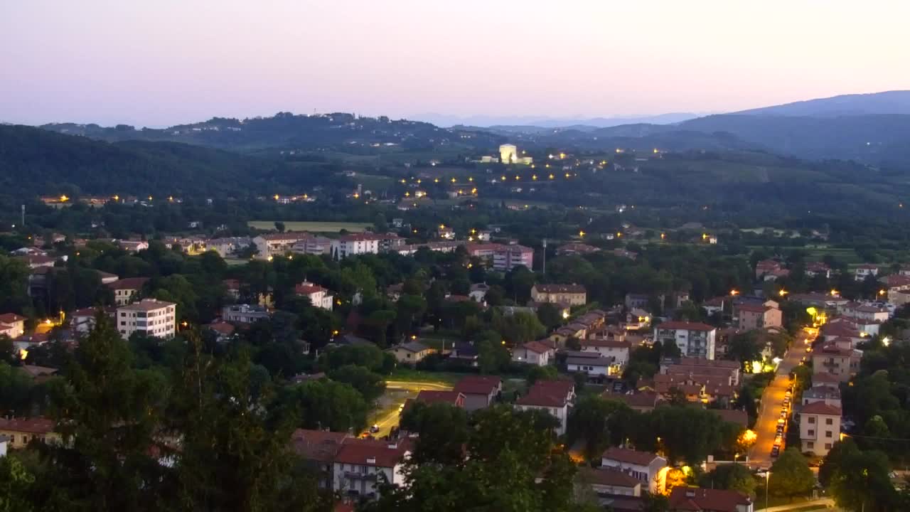Nova Gorica in Gorica: Čudovit Razgled iz Frančiškanskega Samostana Kostanjevica