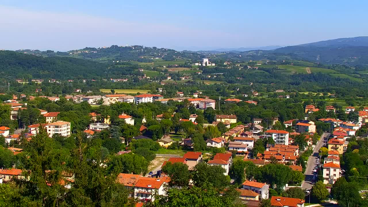 Nova Gorica et Gorizia : Vue Imprenable depuis le Monastère Franciscain de Kostanjevica