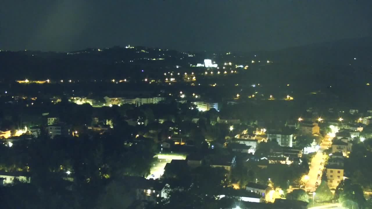 Nova Gorica i Gorica: Prekrasan Pogled iz Franjevačkog Samostana Kostanjevica