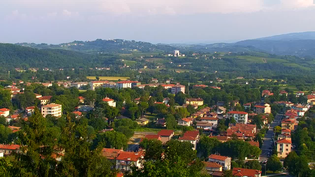 Nova Gorica und Görz: Atemberaubende Aussicht vom Franziskanerkloster Kostanjevica