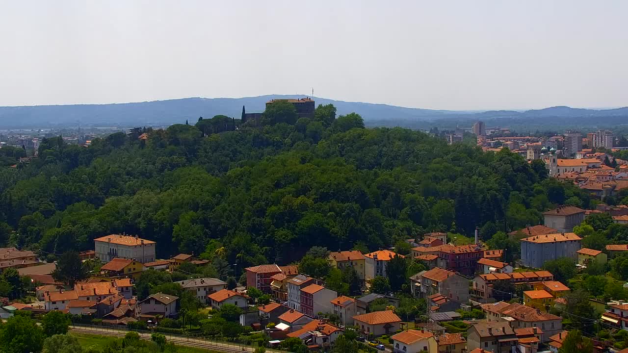 Nova Gorica in Gorica: Čudovit Razgled iz Frančiškanskega Samostana Kostanjevica