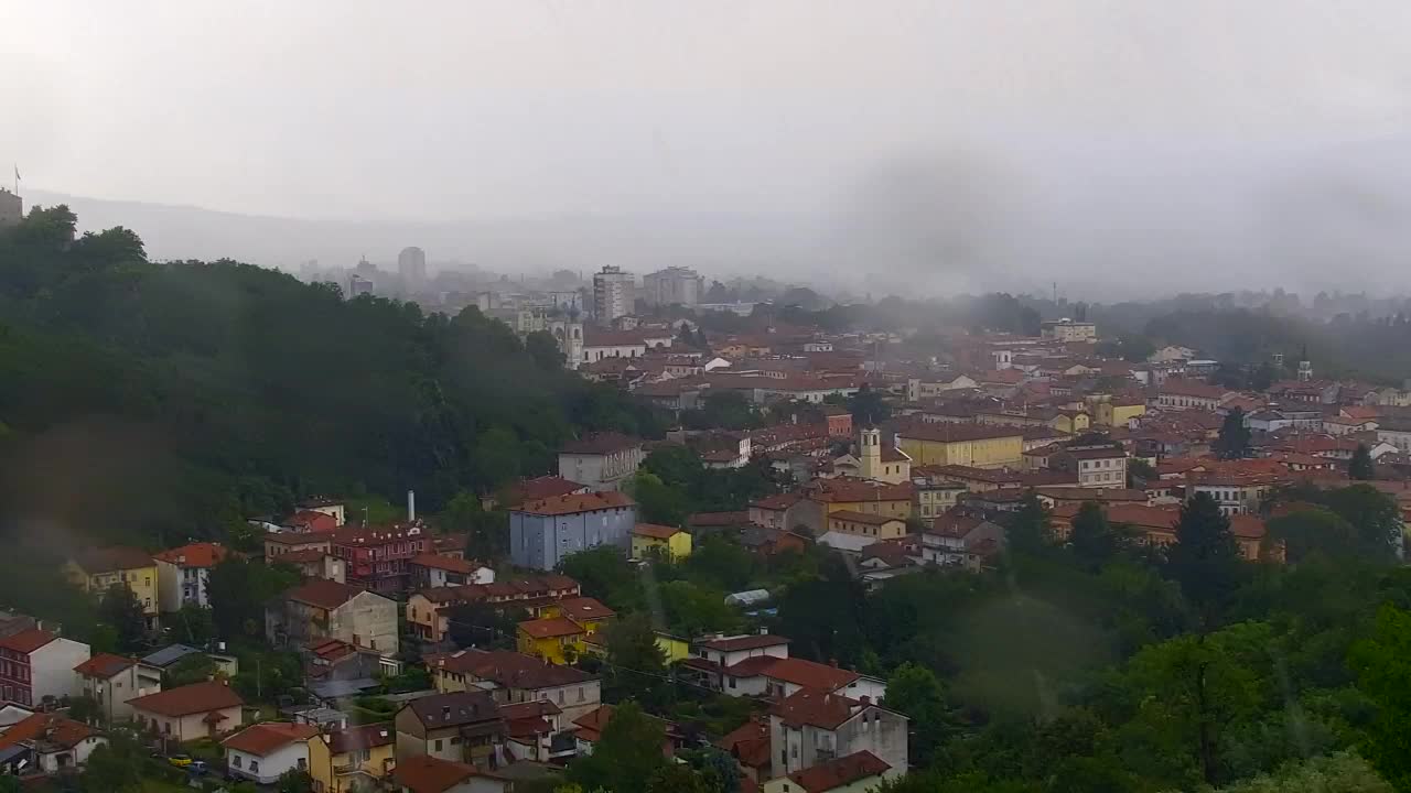 Nova Gorica i Gorica: Prekrasan Pogled iz Franjevačkog Samostana Kostanjevica