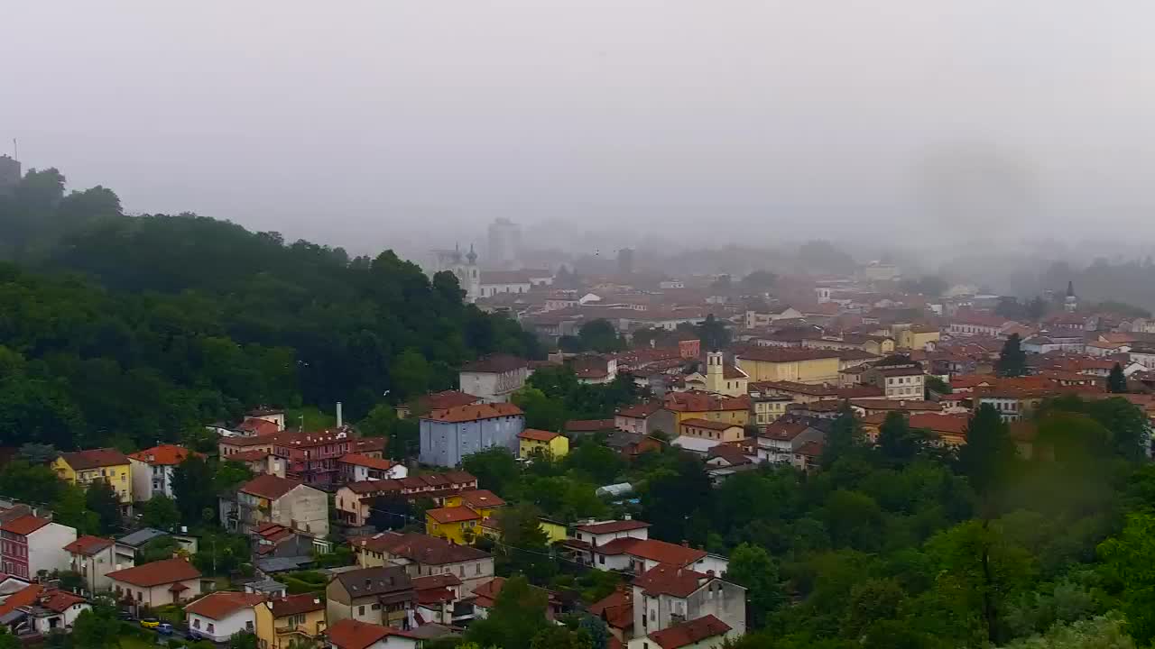 Nova Gorica i Gorica: Prekrasan Pogled iz Franjevačkog Samostana Kostanjevica