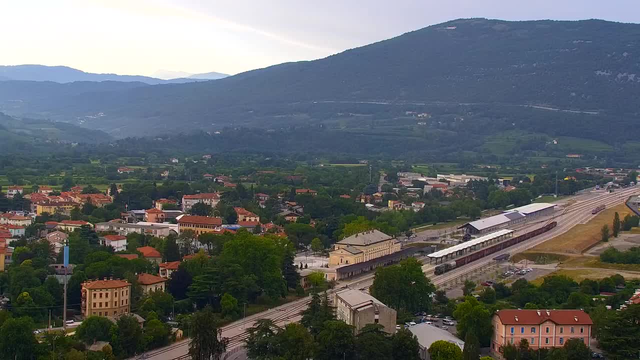 Nova Gorica in Gorica: Čudovit Razgled iz Frančiškanskega Samostana Kostanjevica