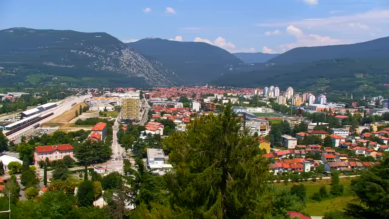 Nova Gorica et Gorizia : Vue Imprenable depuis le Monastère Franciscain de Kostanjevica