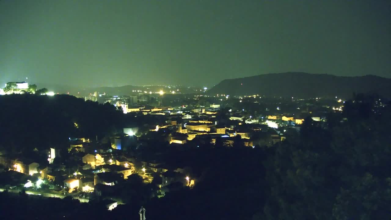Nova Gorica in Gorica: Čudovit Razgled iz Frančiškanskega Samostana Kostanjevica