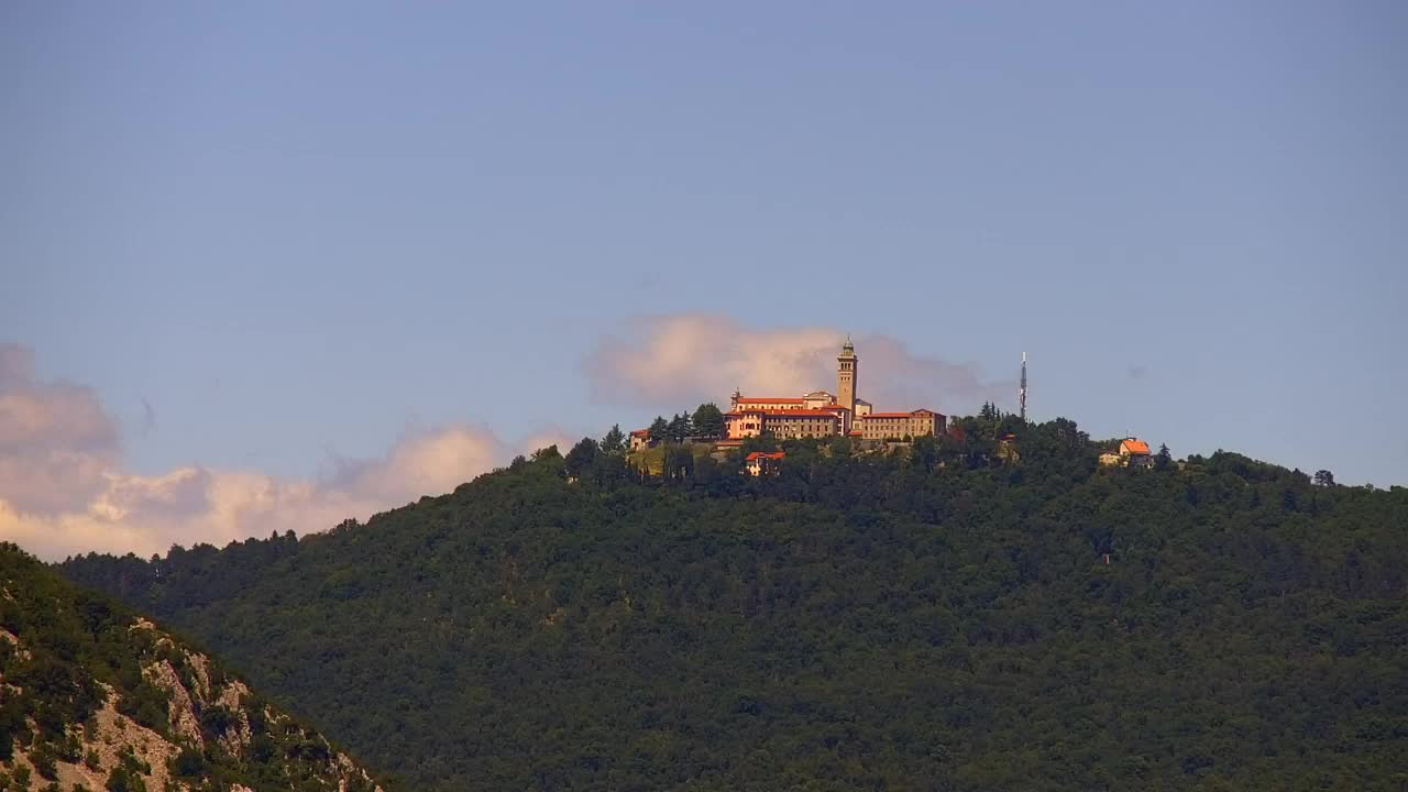Nova Gorica in Gorica: Čudovit Razgled iz Frančiškanskega Samostana Kostanjevica