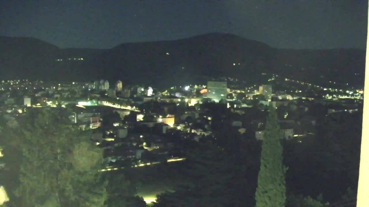 Nova Gorica in Gorica: Čudovit Razgled iz Frančiškanskega Samostana Kostanjevica