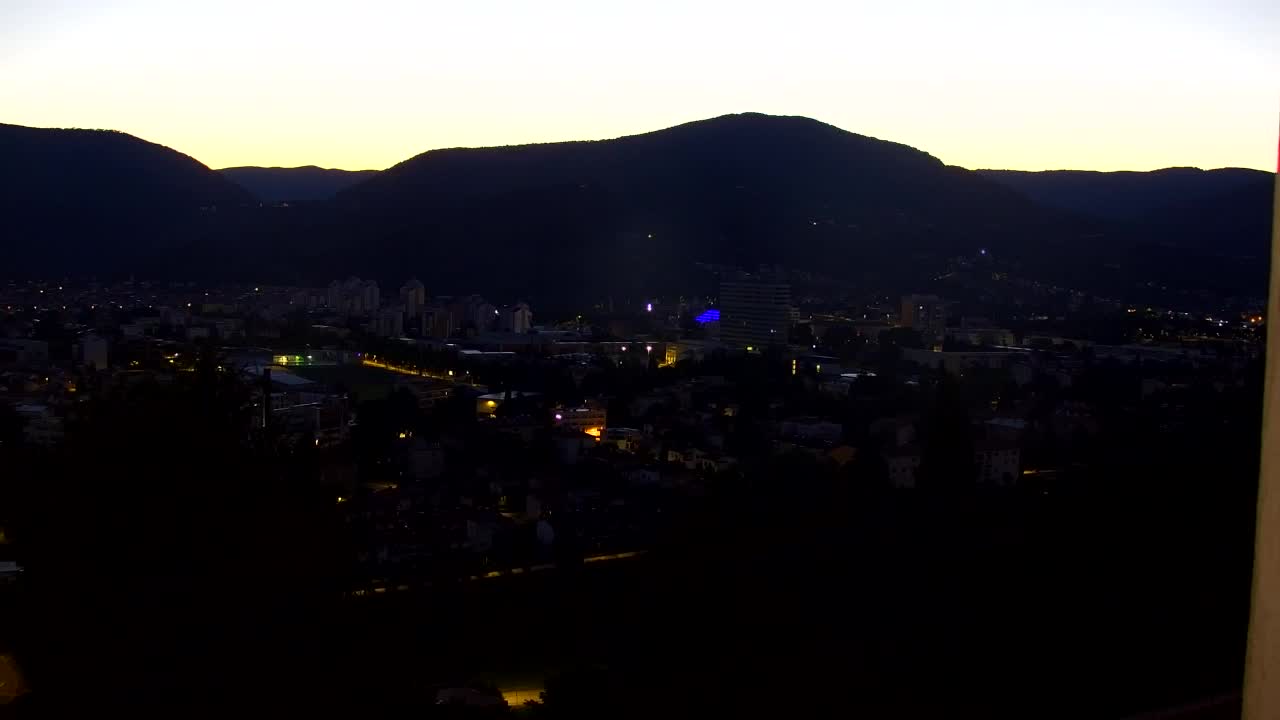 Nova Gorica in Gorica: Čudovit Razgled iz Frančiškanskega Samostana Kostanjevica