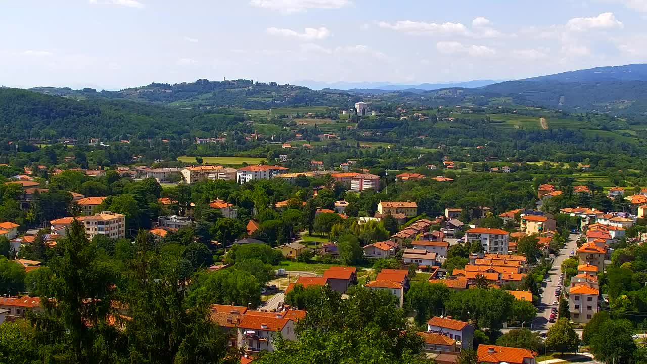 Nova Gorica in Gorica: Čudovit Razgled iz Frančiškanskega Samostana Kostanjevica
