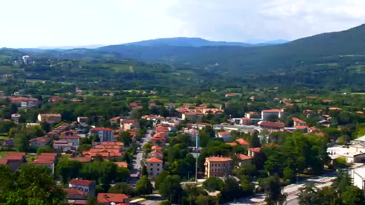 Nova Gorica in Gorica: Čudovit Razgled iz Frančiškanskega Samostana Kostanjevica