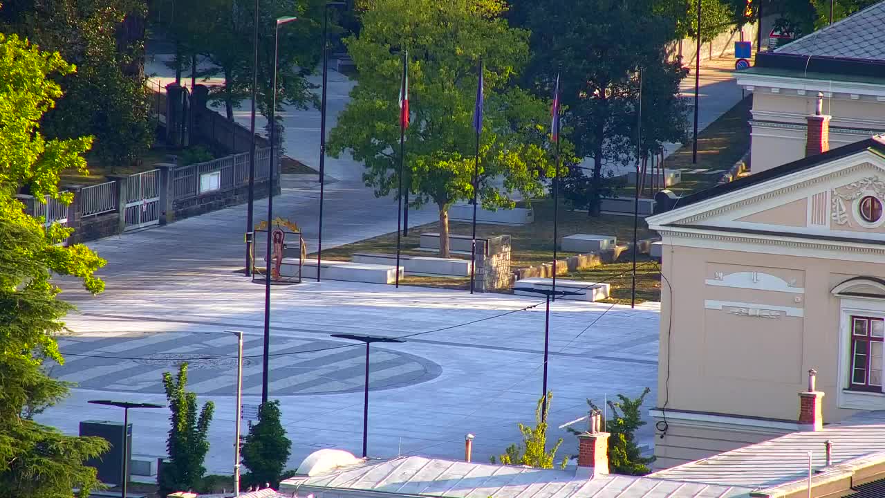 Nova Gorica in Gorica: Čudovit Razgled iz Frančiškanskega Samostana Kostanjevica