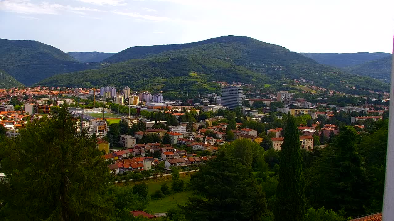 Nova Gorica i Gorica: Prekrasan Pogled iz Franjevačkog Samostana Kostanjevica
