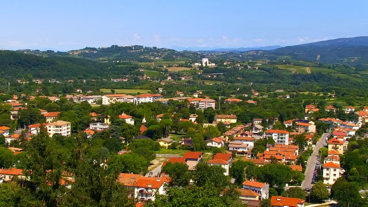 Nova Gorica und Görz: Atemberaubende Aussicht vom Franziskanerkloster Kostanjevica