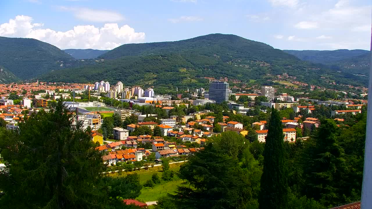 Nova Gorica et Gorizia : Vue Imprenable depuis le Monastère Franciscain de Kostanjevica