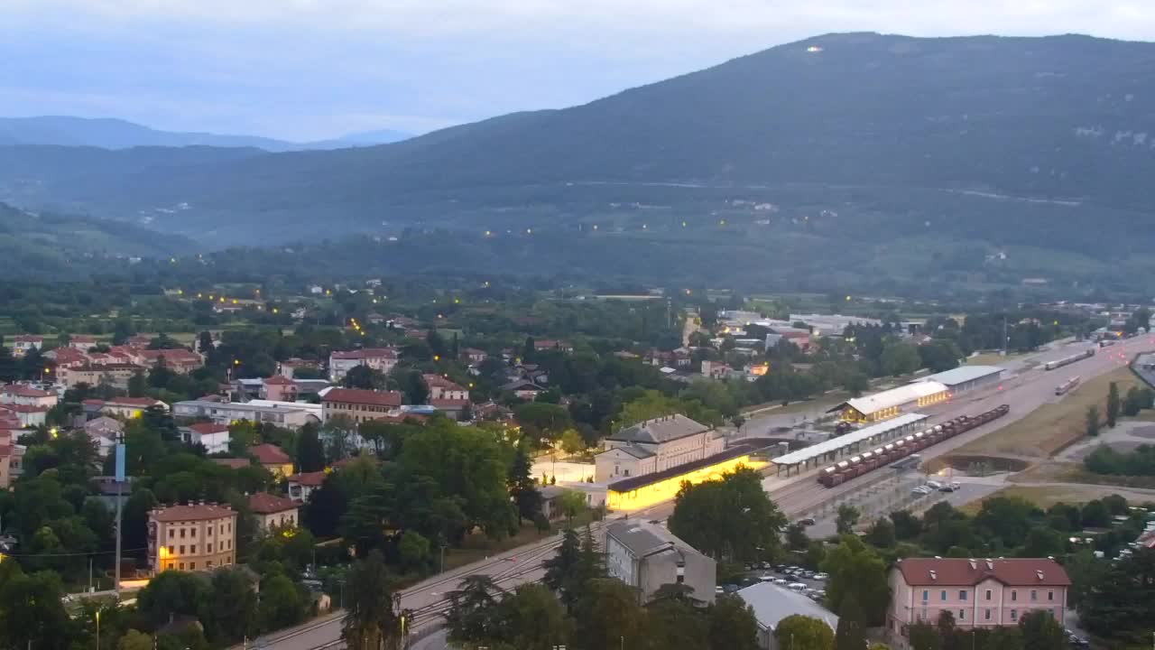 Nova Gorica und Görz: Atemberaubende Aussicht vom Franziskanerkloster Kostanjevica