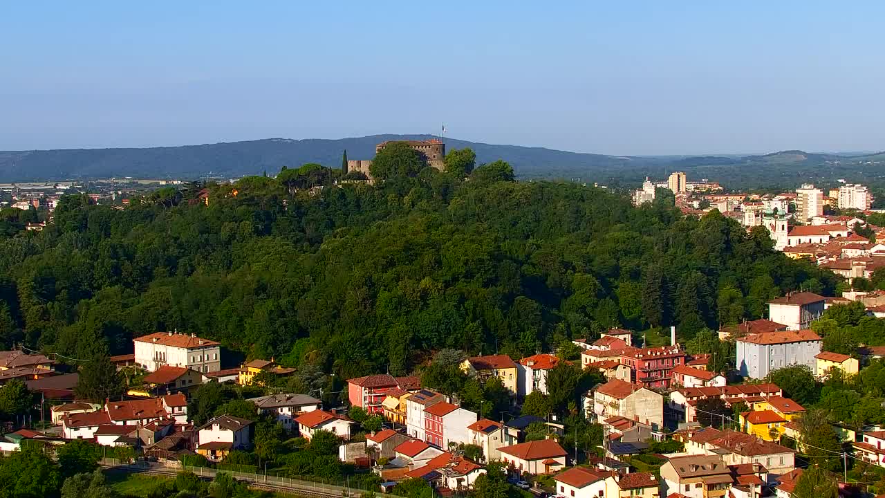 Nova Gorica in Gorica: Čudovit Razgled iz Frančiškanskega Samostana Kostanjevica