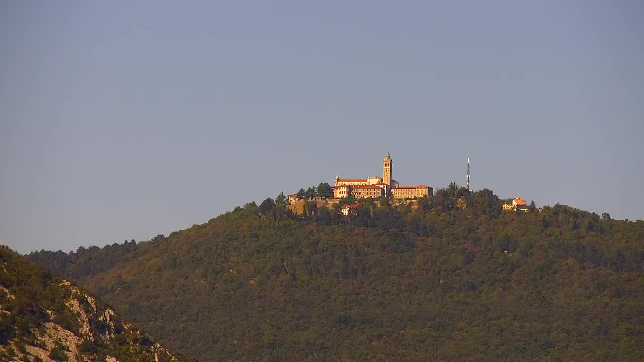 Nova Gorica in Gorica: Čudovit Razgled iz Frančiškanskega Samostana Kostanjevica