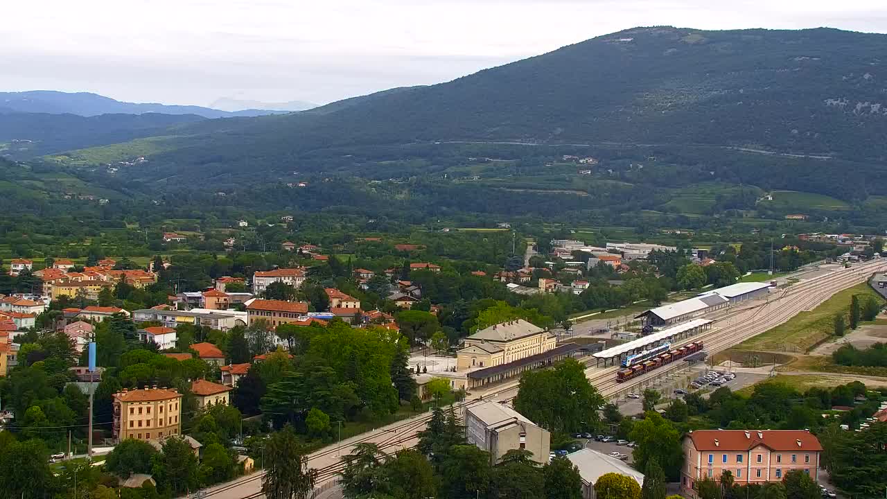 Nova Gorica in Gorica: Čudovit Razgled iz Frančiškanskega Samostana Kostanjevica
