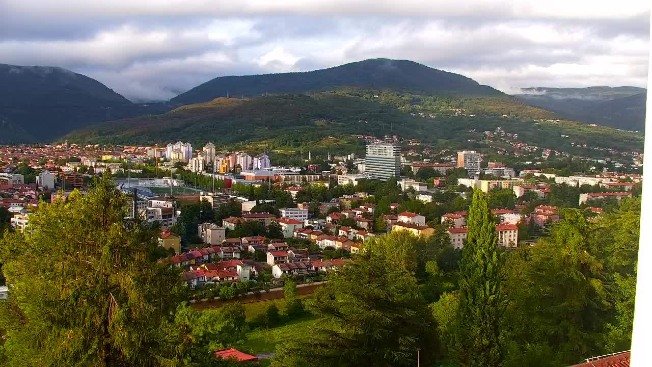 Nova Gorica et Gorizia : Vue Imprenable depuis le Monastère Franciscain de Kostanjevica