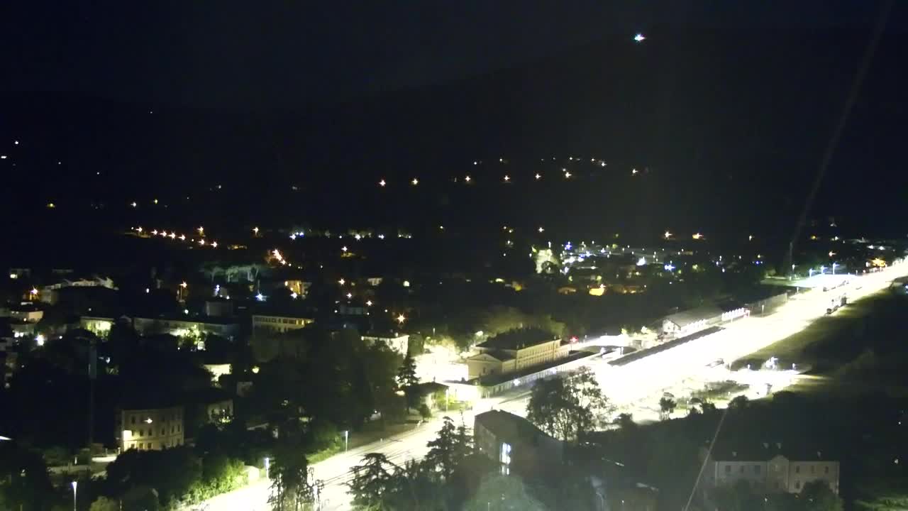 Nova Gorica i Gorica: Prekrasan Pogled iz Franjevačkog Samostana Kostanjevica