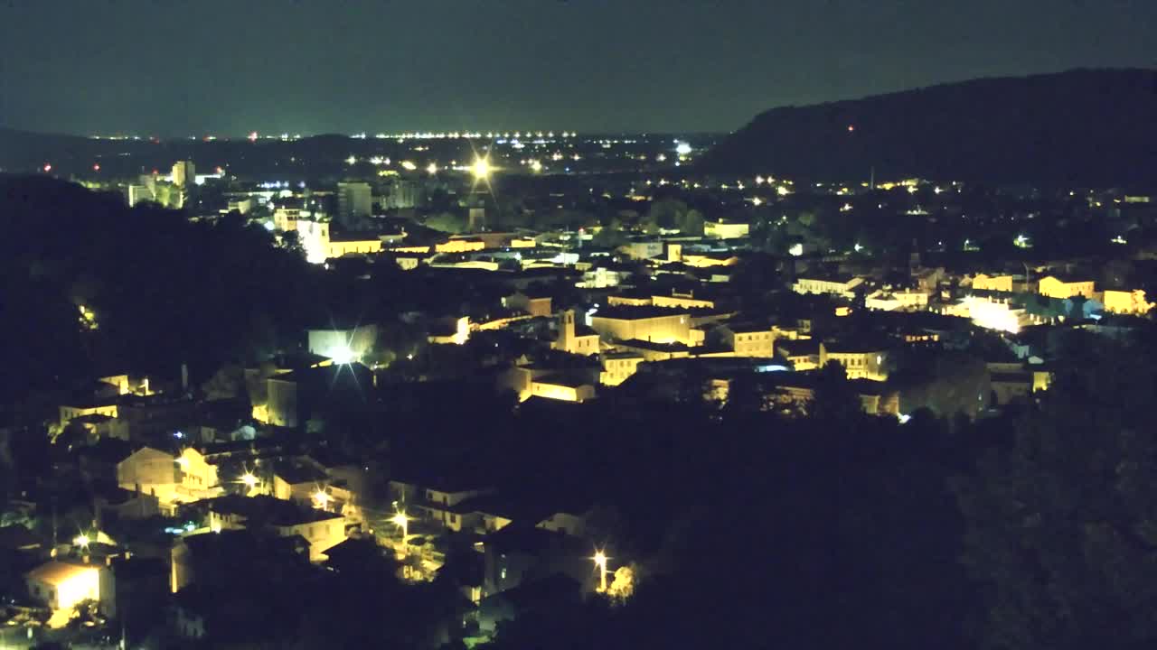 Nova Gorica i Gorica: Prekrasan Pogled iz Franjevačkog Samostana Kostanjevica
