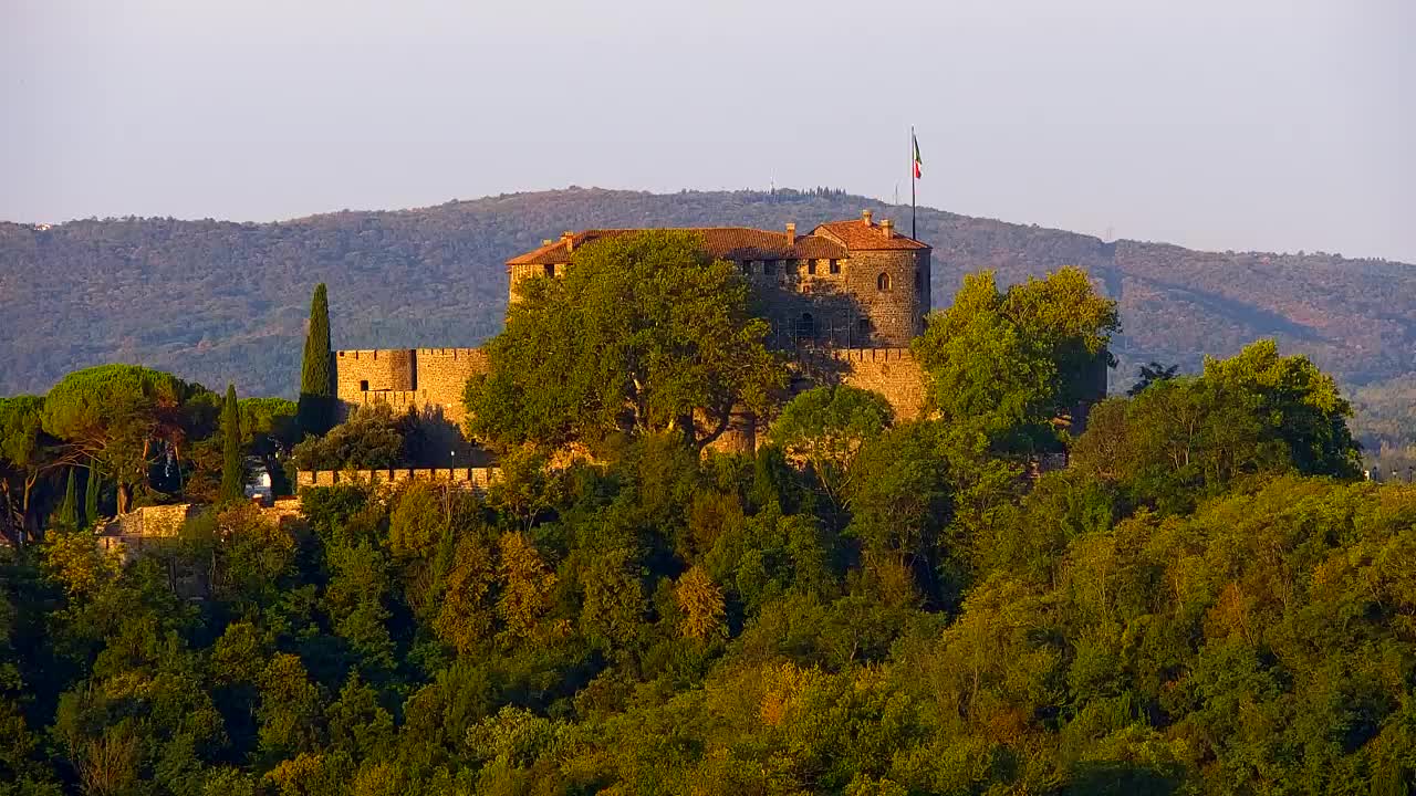 Nova Gorica et Gorizia : Vue Imprenable depuis le Monastère Franciscain de Kostanjevica