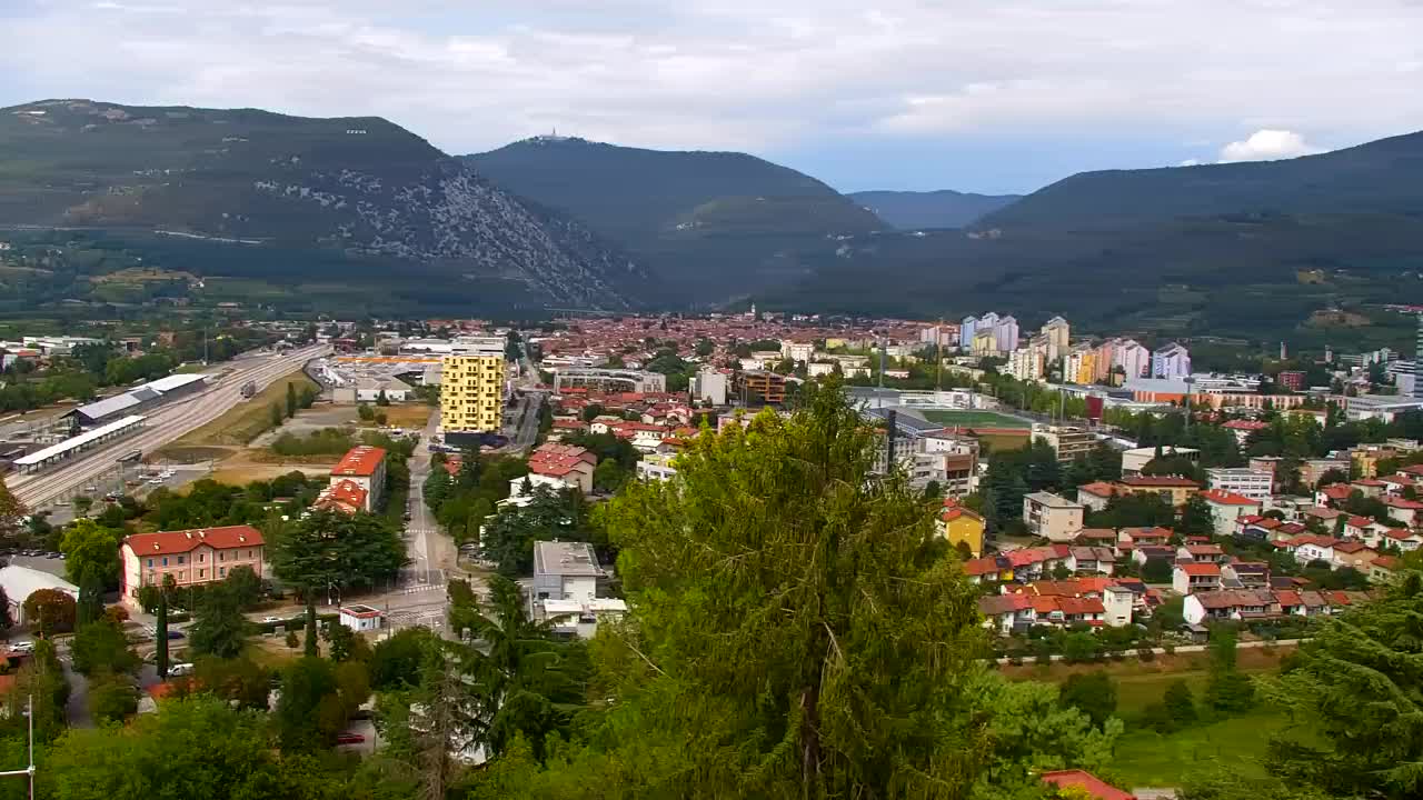 Nova Gorica et Gorizia : Vue Imprenable depuis le Monastère Franciscain de Kostanjevica