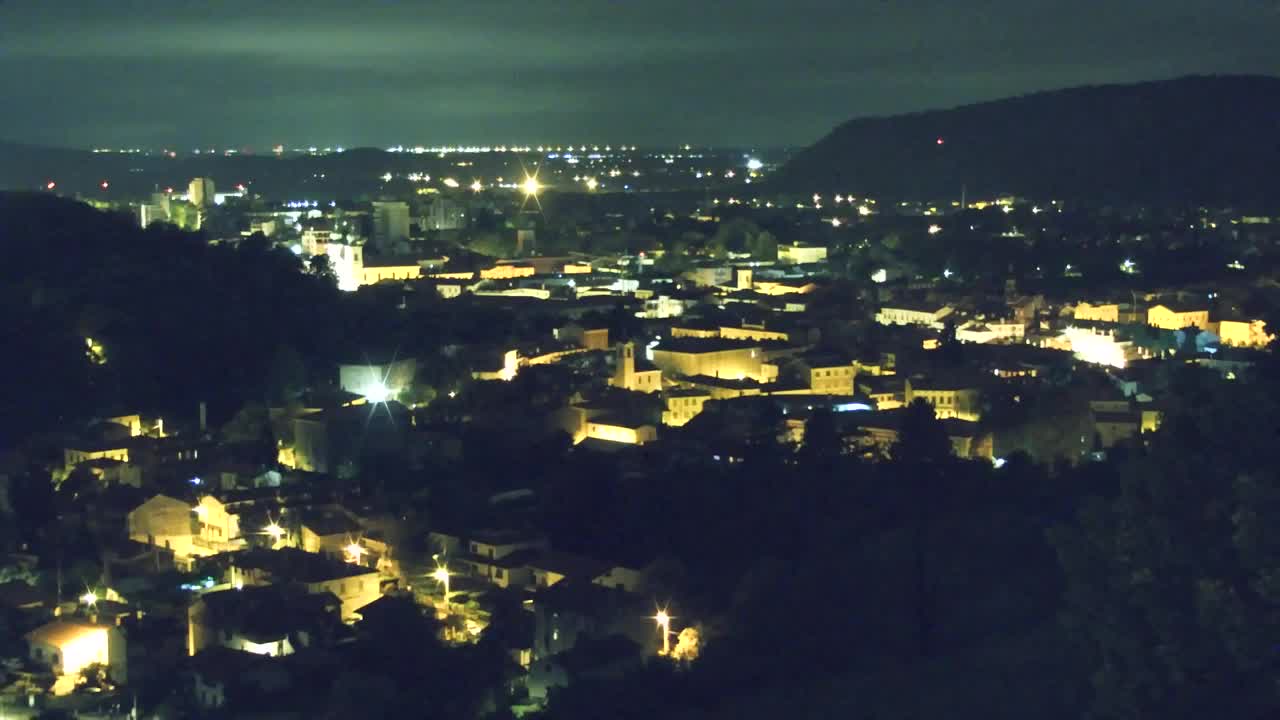 Nova Gorica in Gorica: Čudovit Razgled iz Frančiškanskega Samostana Kostanjevica