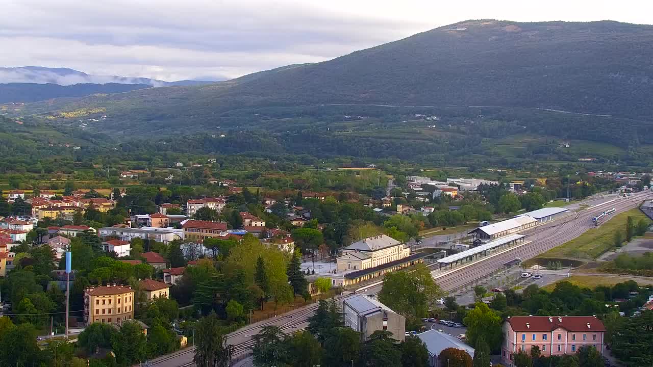 Nova Gorica et Gorizia : Vue Imprenable depuis le Monastère Franciscain de Kostanjevica