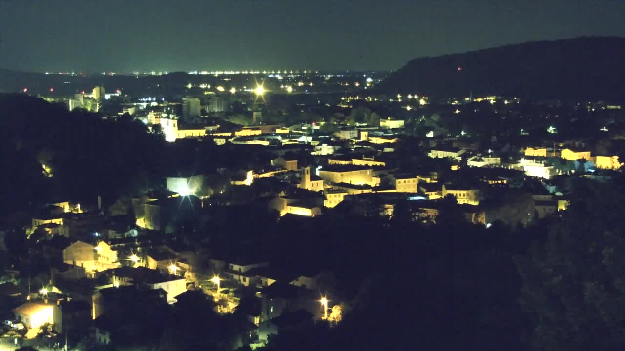 Nova Gorica i Gorica: Prekrasan Pogled iz Franjevačkog Samostana Kostanjevica